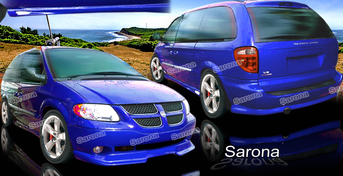 Custom Dodge Caravan  Mini Van Body Kit (2001 - 2006) - $1195.00 (Manufacturer Sarona, Part #DG-016-KT)